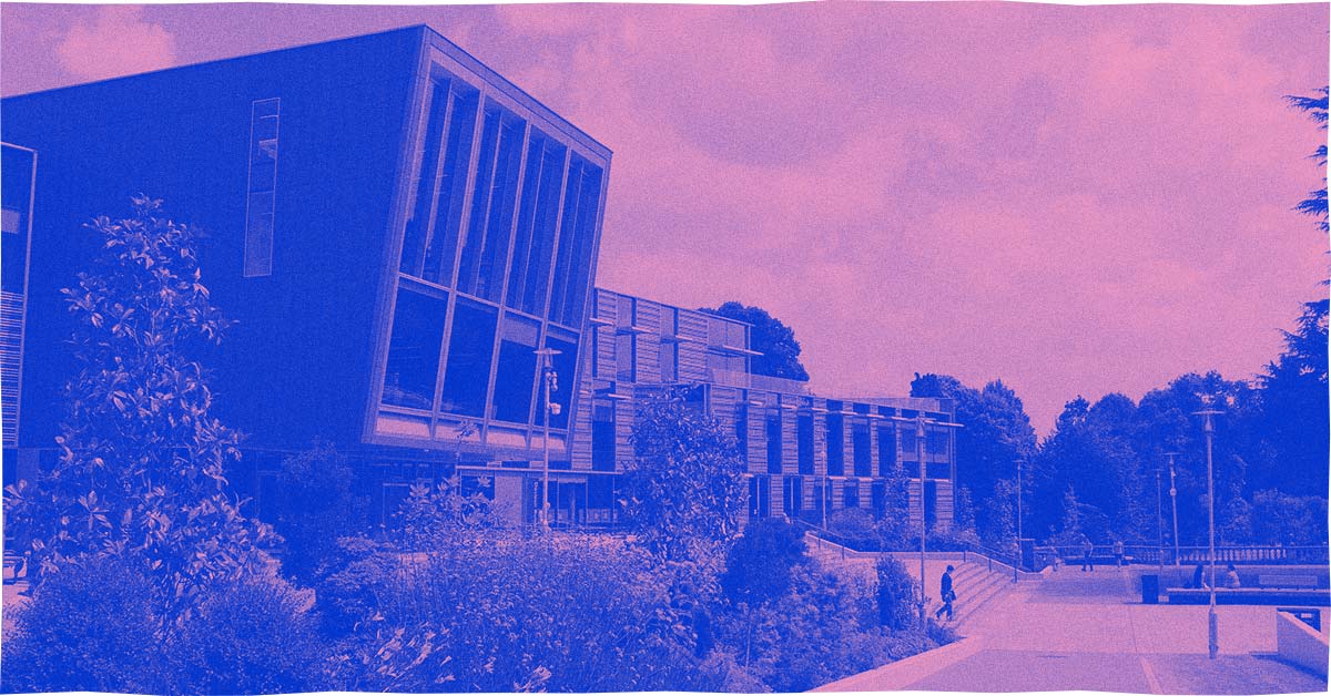 The Emily Wilding Davison Building at Royal Holloway, University of London