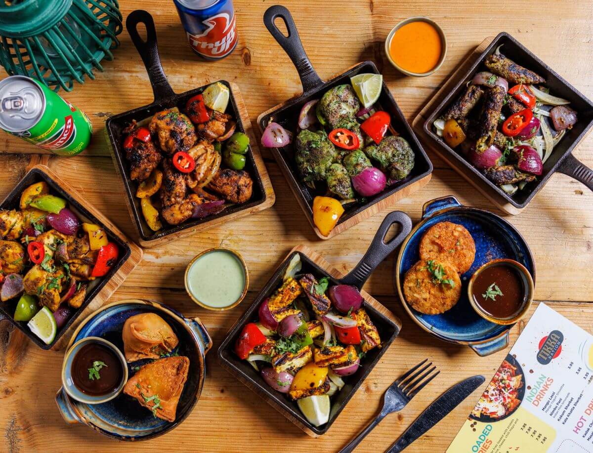 Tikka Nation food spread
